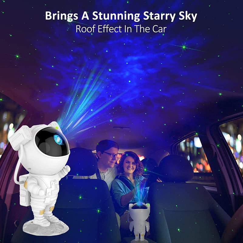 Astronaut Galaxy Laser Projector Starry USB Rotating Nightlights