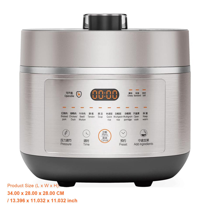Colilove Induction Heating Pressure Cooker 5L Double Liner Pot AU Version Pressure cookers, electric