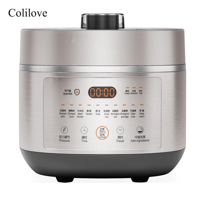 Colilove Induction Heating Pressure Cooker 5L Double Liner Pot AU Version Pressure cookers, electric