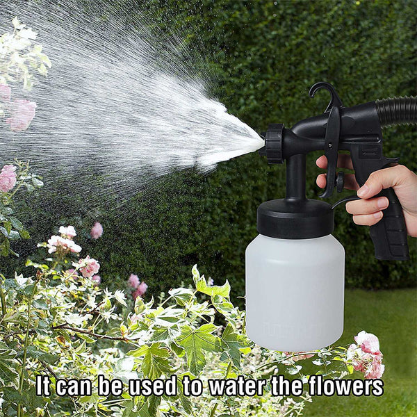 High Power Paint Sprayer Machine with 3 Spray Patterns and Detachable Container - 800ML Output Rate