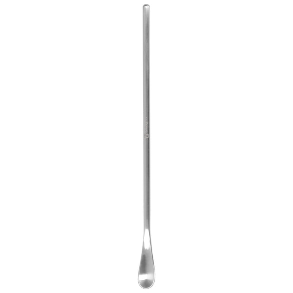 Enshey Iced tea Spoons Beverage Stir Rods Brushed 304 Stainless Steel Long Handle Silver for Home Bar Office Lounge