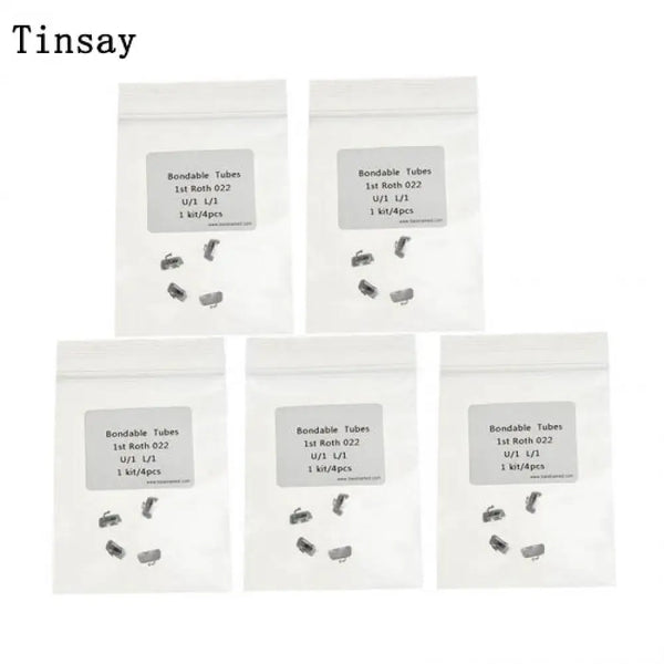 20Pcs 1St Molar Bondable Non-Convertible Buccal Tube Roth.022’With Laser Mark