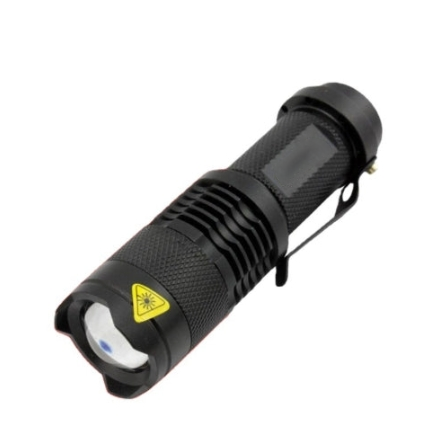 Colilove LED Mini Zoom High-intensity Flashlight with long-range rechargeable capacity of 14,500V  LED flashlights