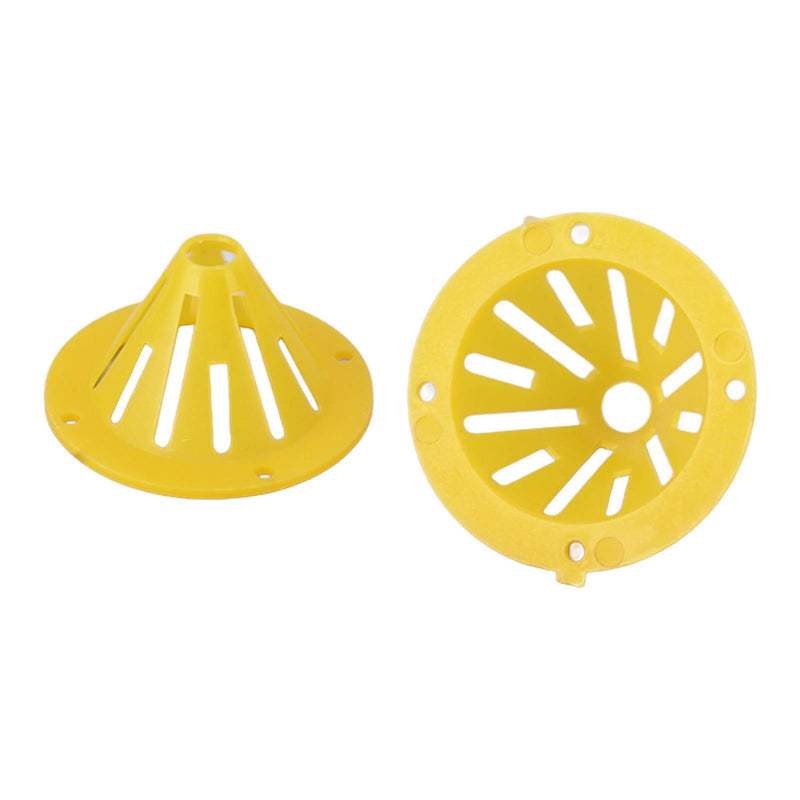 Reusable Cone Shaped for beekeeping Entrance Door Vent - Easy to Clean Plastic Beehive Exit for Honey Bees