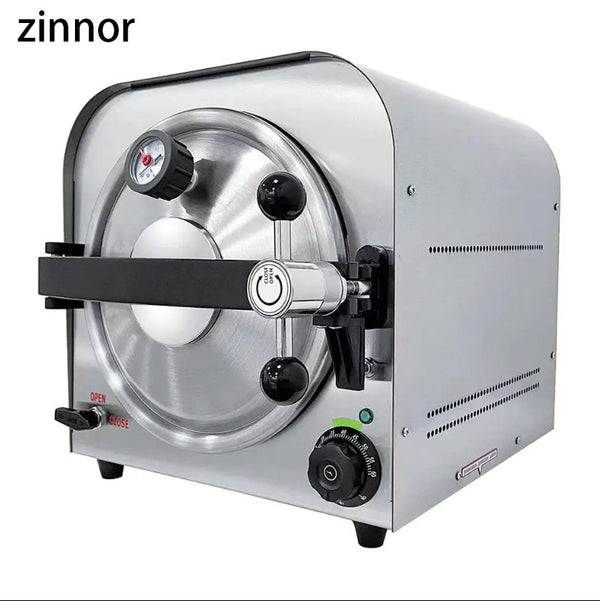 Zinnor 14L 900W Dental Lab Autoclave Sterilizer Steam Medical Sterilization Equipment