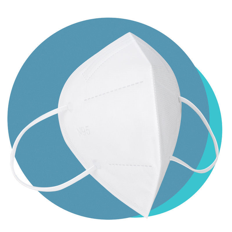 Tinsay Respiratory Mask KN95 Anti-virus and PM2.5 Face Dust Roof Mouth Face Anti-Infection Safety Mask 2pcs
