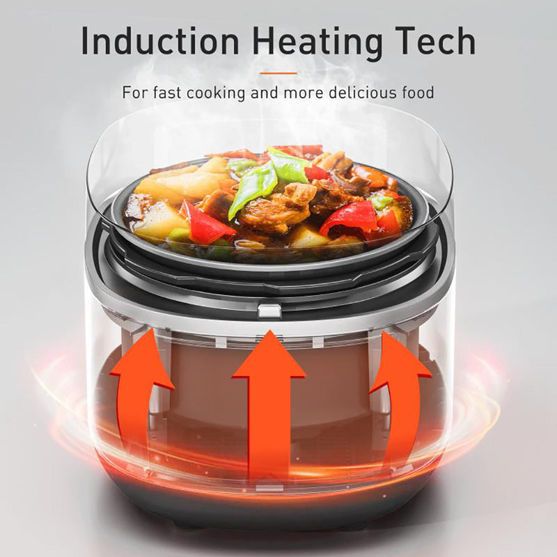 Colilove Induction Heating Pressure Cooker 5L Double Liner Pot AU Version Pressure cookers, electric