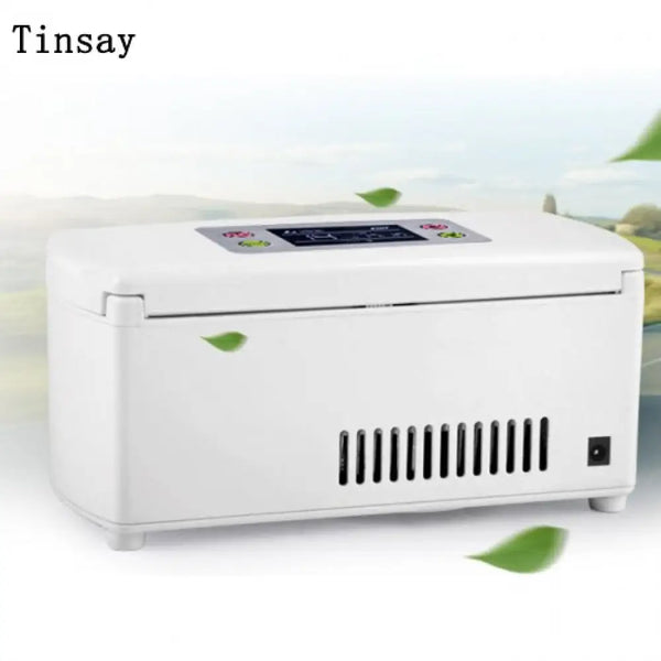 Portable Insulin Cooler Refrigerated Box / Drug Reefer Car Small Refrigerator