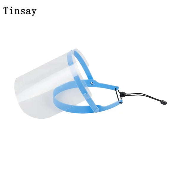 Protective Full Face Shield With 10 Clear Visors And Adjustable Safety Film For Dental Procedures