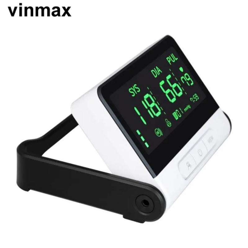 Vinmax Electronic Blood Pressure Monitor Aphygmomanometers With Arm Cuff 4.5 Inches Large Screen
