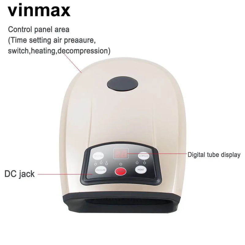 Vinmax Heated Hand Massager Electric Massage Apparatus For Household Use Physiotherapy Equipment