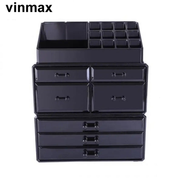 Vinmax Plastic Storage Containers For Household Or Domestic Use Transparent 4 Small & 3 Large