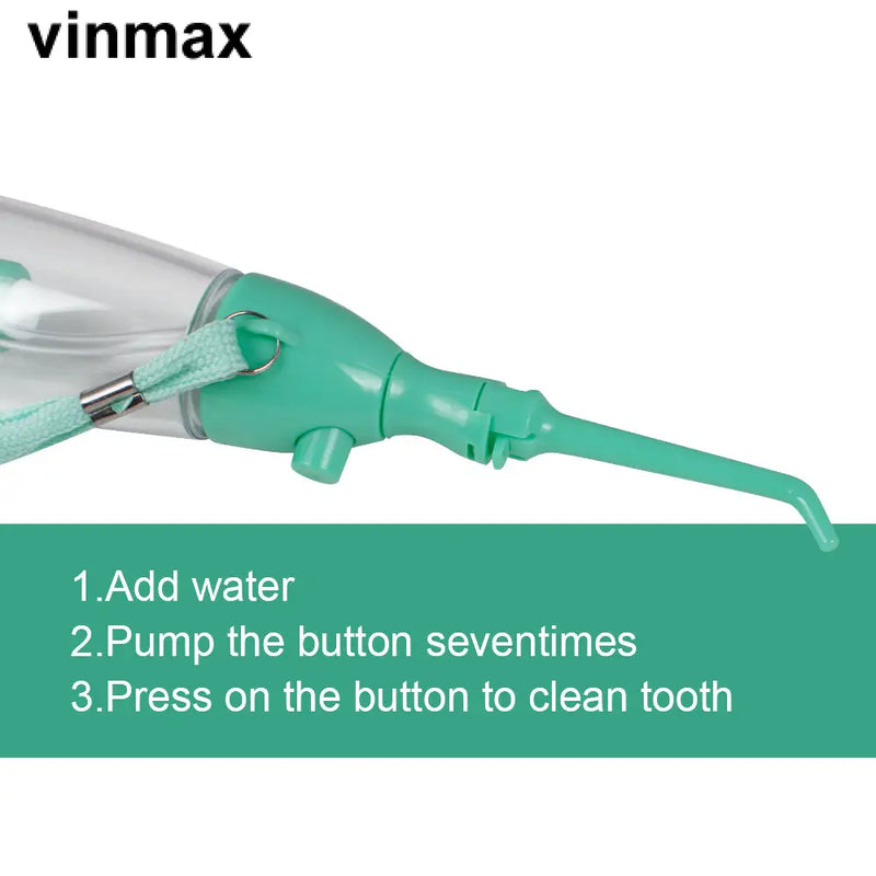 Vinmax Portable Dental Care Oral Irrigator Flosser Tooth Spa Teeth Pick Cleaner