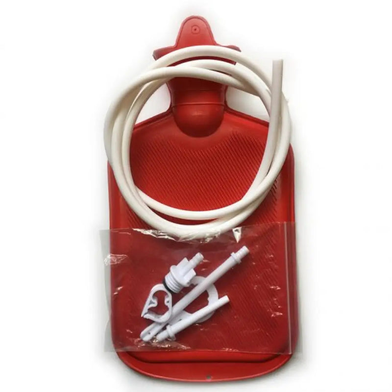 Water Bottle Cleansing Kit Enema Anal Kit Bag Rubber Personal Health Cleanse 2000Ml