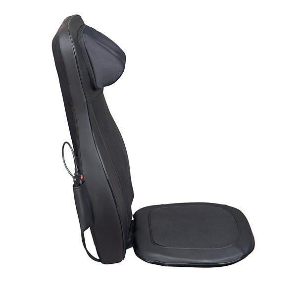 Neck Back Massage Chair With Heating Kneading and Vibration Function Black US