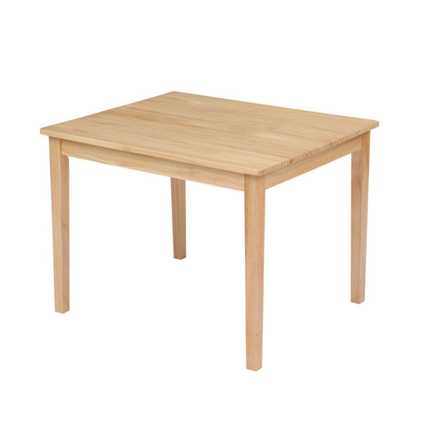 5pcs/set Kids Wooden Pine Table Desk And Chair Set