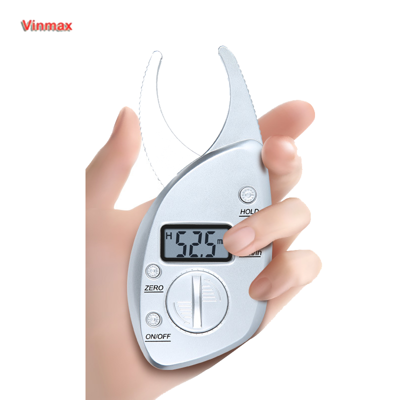 Vinmax Digital fat caliper, fat clip, sebum clip, body fat clip, body fat clamp, fat clamp, skinfold thickness measurement