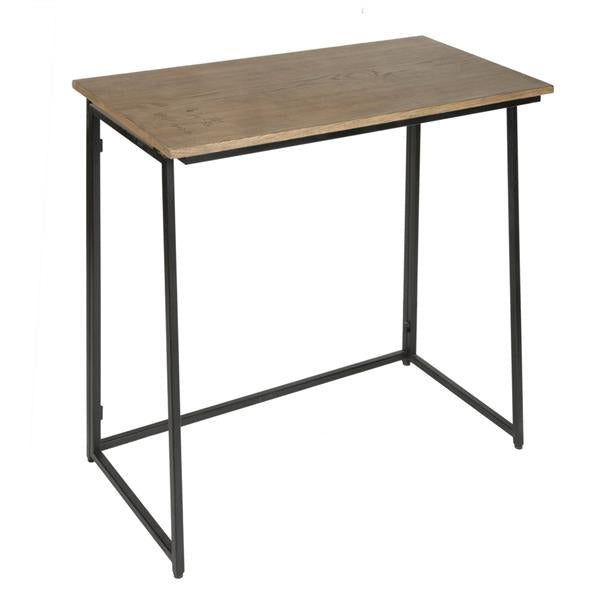 All-in-One Foldable without Installation Iron Porch Table