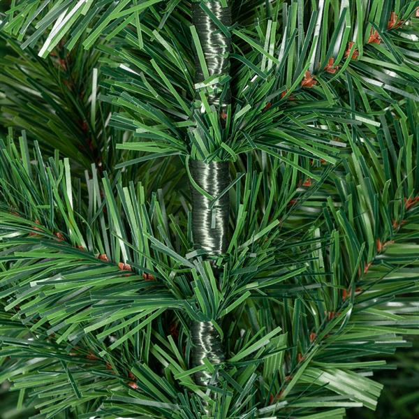 7ft Pvc Pointed White Spray Pine Cone Christmas Tree 1350 Branches
