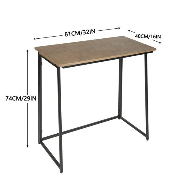 All-in-One Foldable without Installation Iron Porch Table