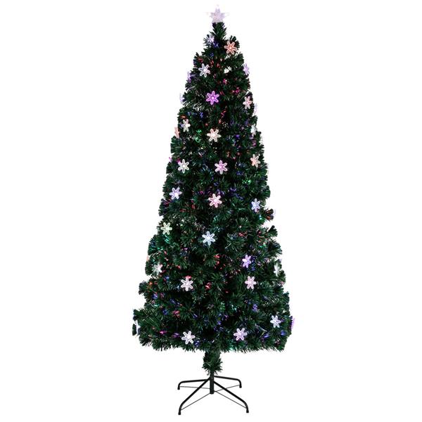 Small Light Fiber Optic Christmas Tree 7FT 290 Branches