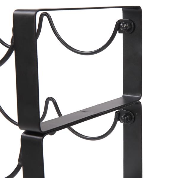 3 Tier Stackable 12 Bottles Metal Wine Rack