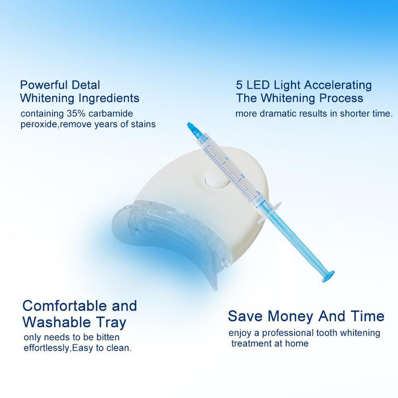Professional Teeth Whitening Kit With LED Light