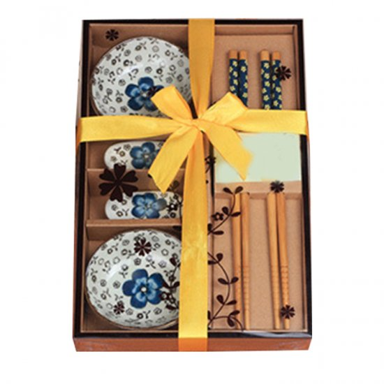 Chopstick rests; Chopsticks Ceramics Sushi Saucer Set for Two in Gift Box