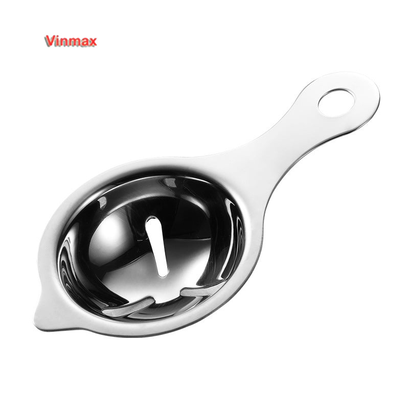 Vinmax Stainless Steel non-electric Egg Separators Egg Liquid Filter Tool Kitchen Practical for household purposess