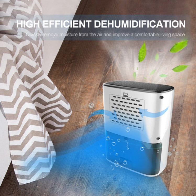 1.2L Electric Air Dehumidifier Air Purifier Low Noise Home Air Dryer