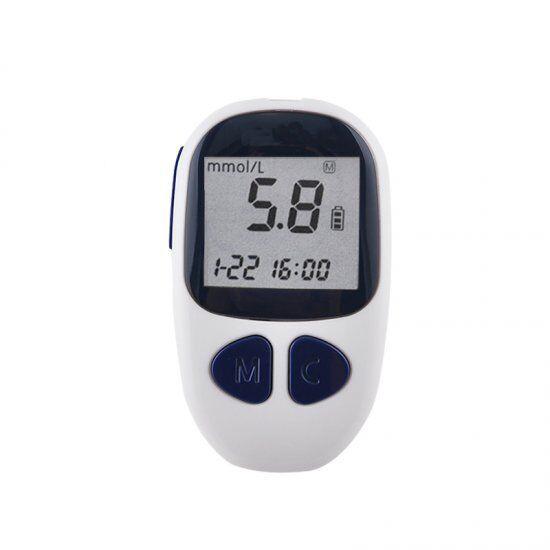 Accurate Blood Glucose Monitor with 50 Test Strips - Digital Handheld Diabetes Test Meter for Quick & Easy Diabetes Management - Glucometer Kit for Precise Blood Sugar Meter Readings"