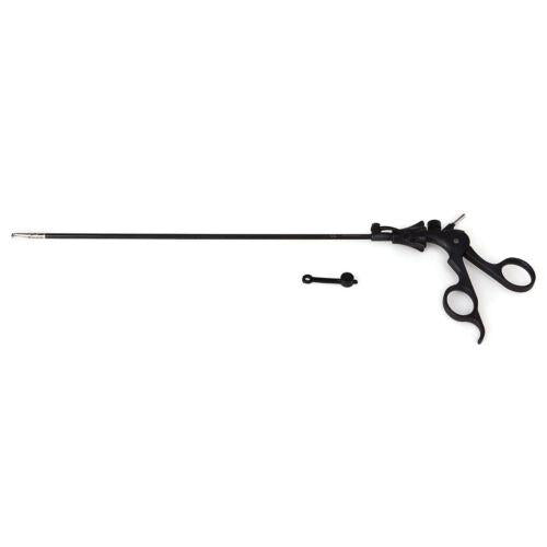 Carejoy Medical Endoscopy 5mm FDA CE Appendiceal Forceps - Autoclavable Laparoscopic Grasing Grasper for Precise Grabbing, 5X330mm, Brand New