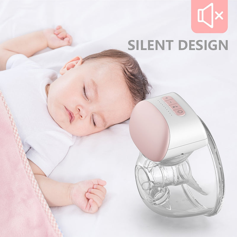 Portable Electric Breast Pumps Hands Free Wearable Breast Pump BPA-free Baby Accessories Newborn Comfort Milk Collector