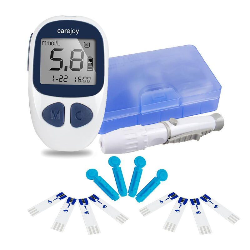 Accurate Blood Glucose Monitor with 50 Test Strips - Digital Handheld Diabetes Test Meter for Quick & Easy Diabetes Management - Glucometer Kit for Precise Blood Sugar Meter Readings"