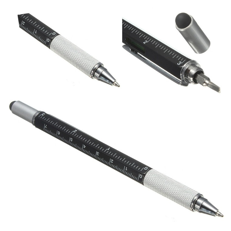 Screwdriver Ballpoint Pen Touch Screen Gift Tool School Office Supplies Stationery 6 In 1 Pens