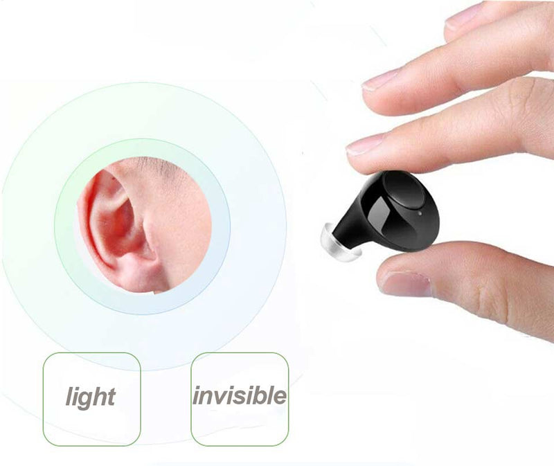 1 Pair USB Mini In Ear Portable Invisible Hearing Aids Assistant