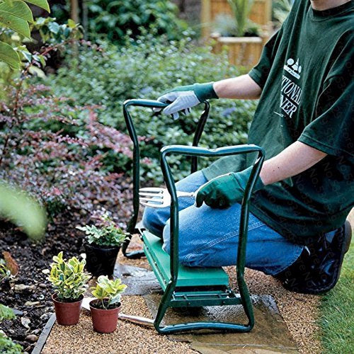 Multifunctional Folding Garden Kneeler and Seat with tool bag