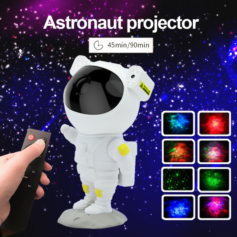 Astronaut Galaxy Laser Projector Starry USB Rotating Nightlights