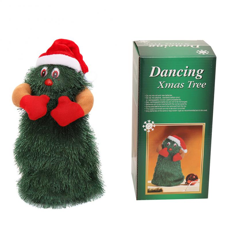 Fun Rotating Electric Christmas Tree Doll