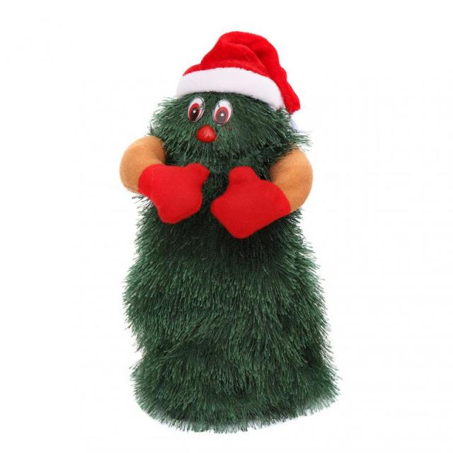 Fun Rotating Electric Christmas Tree Doll