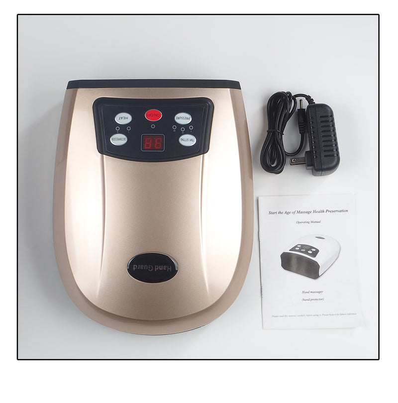 Heated Hand Massager Physiotherapy Equipment Pressotherapy Palm Massage Device
