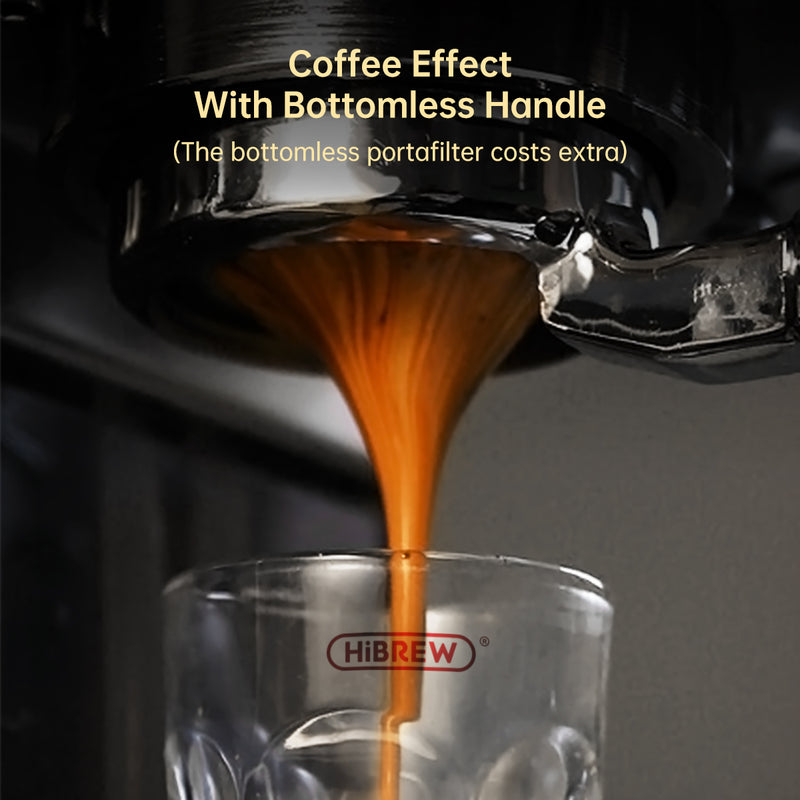 Coffee Maker Cafetera 19 Bar Inox Semi Automatic Super Slim ESE POD&amp